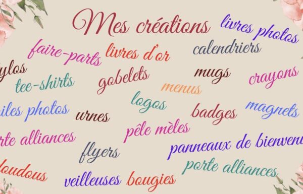 Catégorie Prestataire Les objets personnalisés d’Elodie