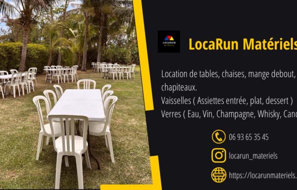 Catégorie Prestataire LocaRun Matériels