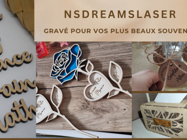 Catégorie de l'entreprise Faire part - Papeterie NsDreamsLaser